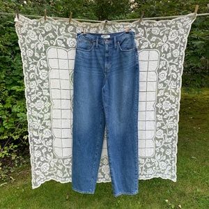 NWT Madewell Baggy Straight Jeans